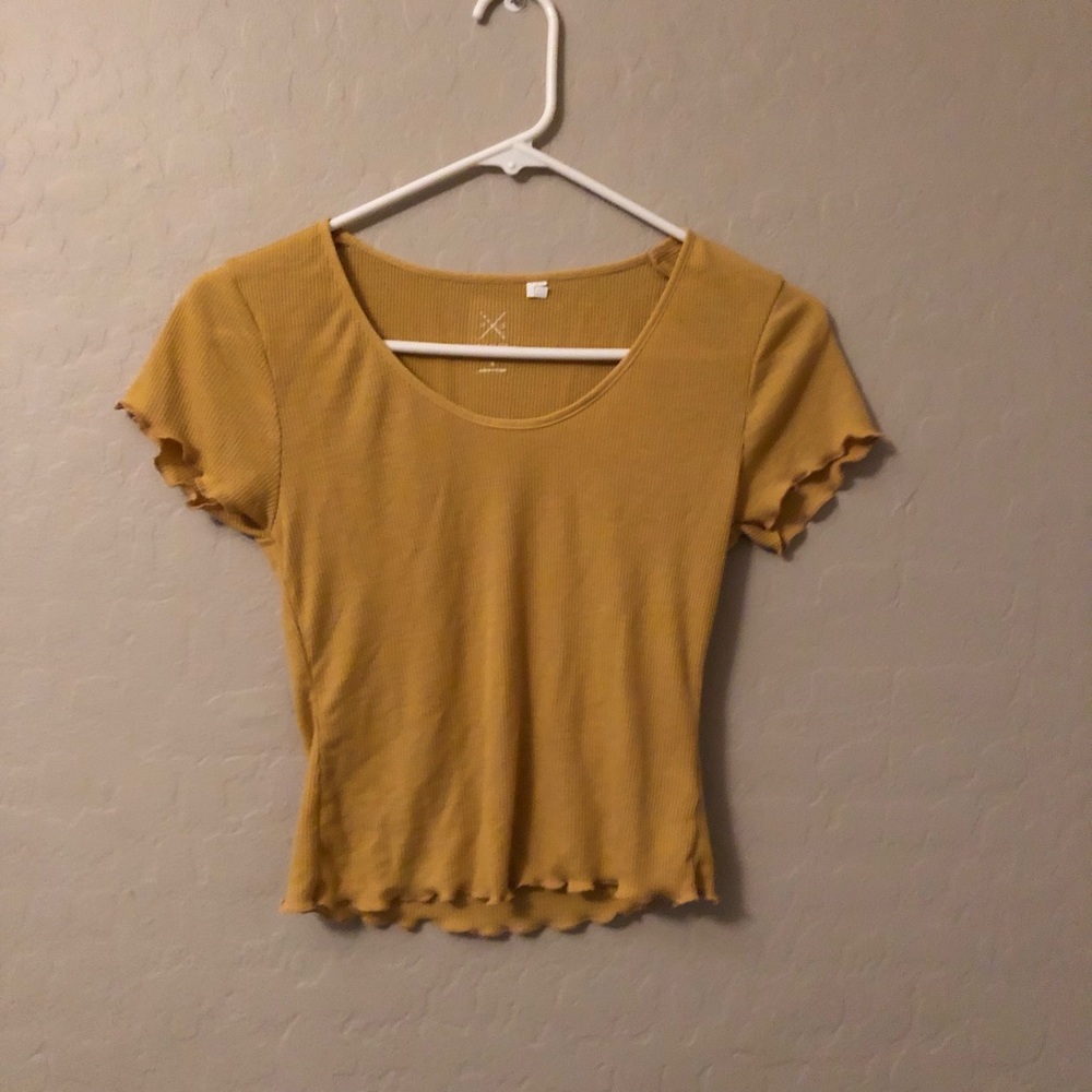 ribbed t-shirt